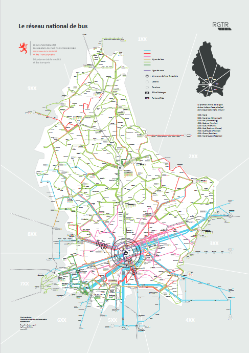 Plan du réseau RGTR